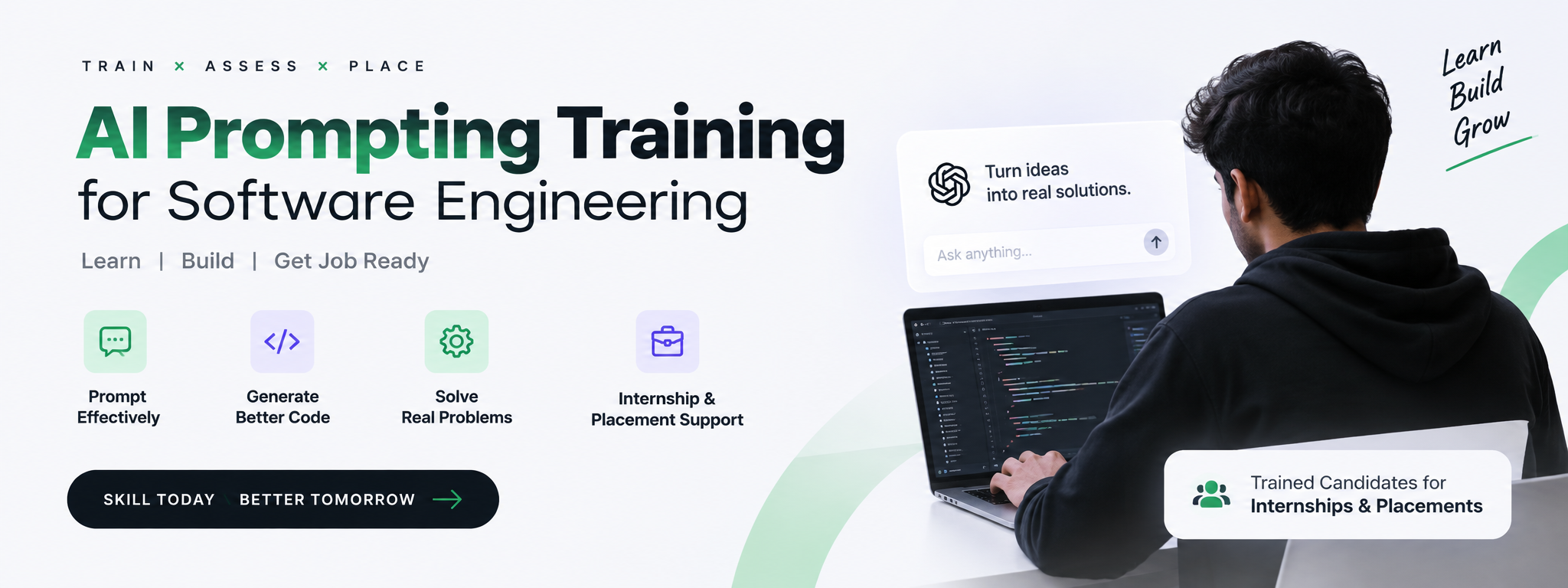 AI Prompting Training for Software Engineering Banner